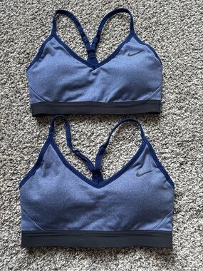 Nike Indy Racerback Sports Bras Lot of 2 Sz S